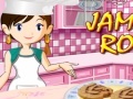 Jogo Sara's cooking class jam roly poly