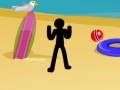 Jogo Stickman Death Beach
