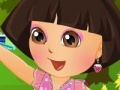 Jogo Dora in Flower Garden Dress Up