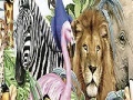 Jogo Big zoo slide puzzle