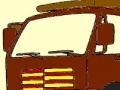 Jogo Big transport truck coloring