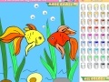 Jogo Kid's coloring: Goldfish