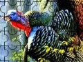 Jogo Colorful turkey in the forest puzzle
