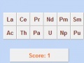 Jogo Periodic table in a minute