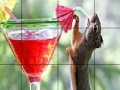 Jogo Thirsty squirrel slide puzzle