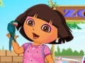 Jogo Dora at menagerie dress up