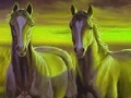 Jogo Green Horses: Slide Puzzle