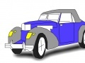 Jogo Historic car coloring