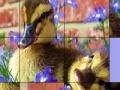 Jogo Ducks in the garden slide puzzle