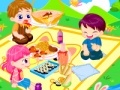 Jogo Three friends at the picnic design