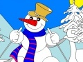 Jogo Snowman Coloring Game