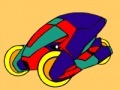 Jogo Space car coloring