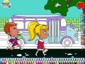 Jogo In a Hurry to School: Coloring