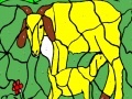 Jogo Goat and cub coloring