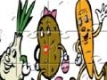 Jogo Veggies Jigsaw