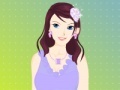 Jogo White Frock Girl Dressup