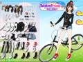 Jogo Bicycle Girl Dress Up Game