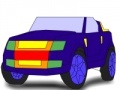 Jogo Land jeep coloring