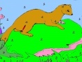 Jogo Tired beaver coloring