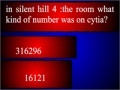 Jogo Silent hill quiz 2