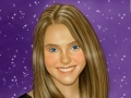 Jogo teenage Beauty. Anna Sophia Robb makeup