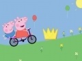 Jogo Peppa Pig on bike