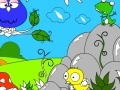 Jogo Coloring Chicken and frog