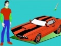 Jogo Kevins car coloring