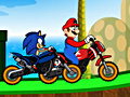 Jogo Mario Vs Sonic Racing