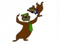 Jogo Yogi Bear and Boo Boo Color