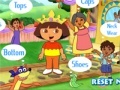 Jogo Dora the Explorer Dress Up Game