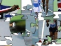 Jogo Puzzle Mo Farah 10.000 m champion, Barcelona 2010
