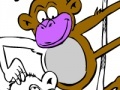 Jogo Coloring Jungle Monkeys