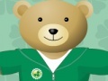 Jogo Lovely Bear Green Decor