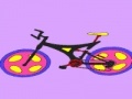 Jogo Amazing yellow bike coloring