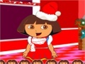 Jogo Dora Christmas Dress Up