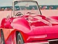 Jogo Pink beach car slide puzzle