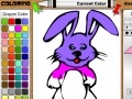 Jogo Coloring of a hare