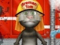 Jogo Talking Tom Firetruck Washing 