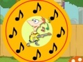 Jogo Phineas and Ferb. Sound memory