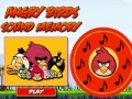 Jogo Angry birds. Sound memory