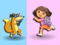 Jogo Dora. Colours memory