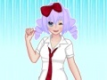 Jogo Anime school girl dress up game