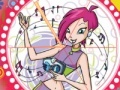 Jogo Winx Tecna Style: Round Puzzle