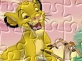 Jogo The Lion King - funny puzzle
