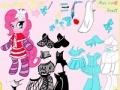Jogo My little pony. Pinkie Pie: dress up