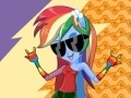 Jogo Rainbow Dash. Dress up