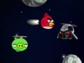 Jogo Angry birds. Run in space