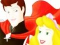 Jogo Princess Aurora. Online coloring page