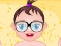Jogo Baby Deni wearing glasses